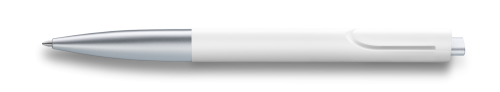 Pix cu mecanism LAMY noto white silver