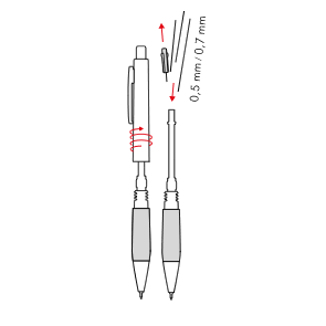 Schimbarea minei - LAMY accent, LAMY scala, LAMY logo